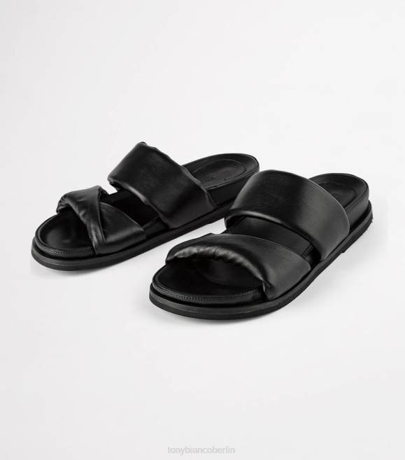 Sandalen| de Tony Bianco Frauen Henry Sandalen schwarzes Nappaleder 4624642